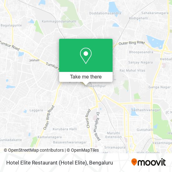 Hotel Elite Restaurant map