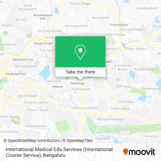 International Medical Edu Services (International Courier Service) map
