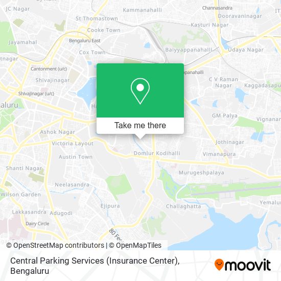 Central Parking Services (Insurance Center) map