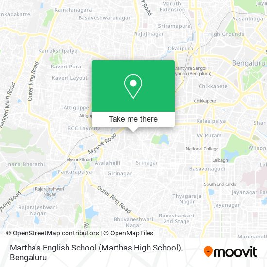 Martha's English School (Marthas High School) map