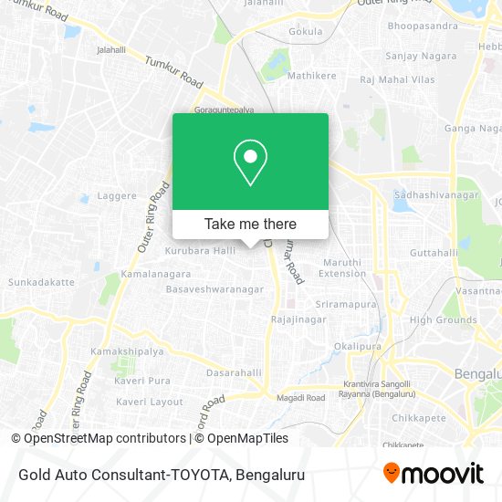 Gold Auto Consultant-TOYOTA map