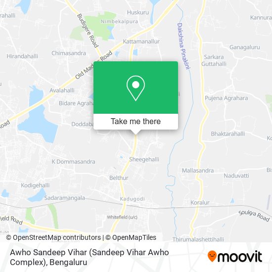 Awho Sandeep Vihar map