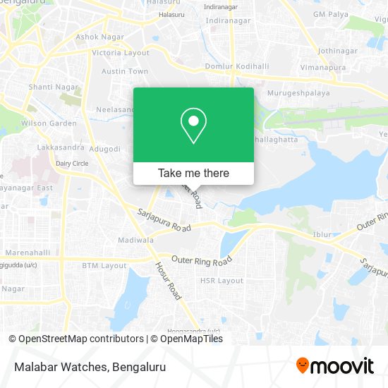 Malabar Watches map