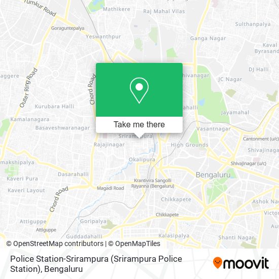 Police Station-Srirampura map