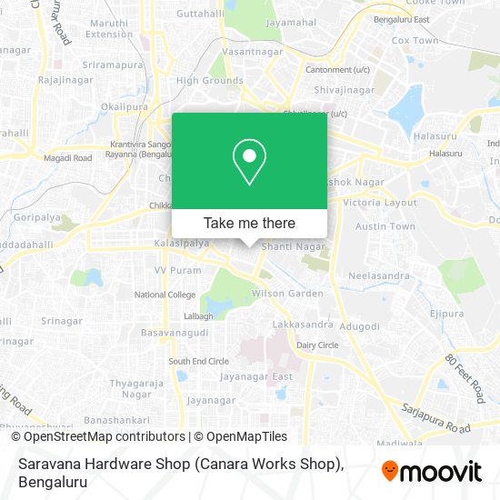 Saravana Hardware Shop (Canara Works Shop) map