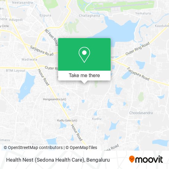 Health Nest (Sedona Health Care) map