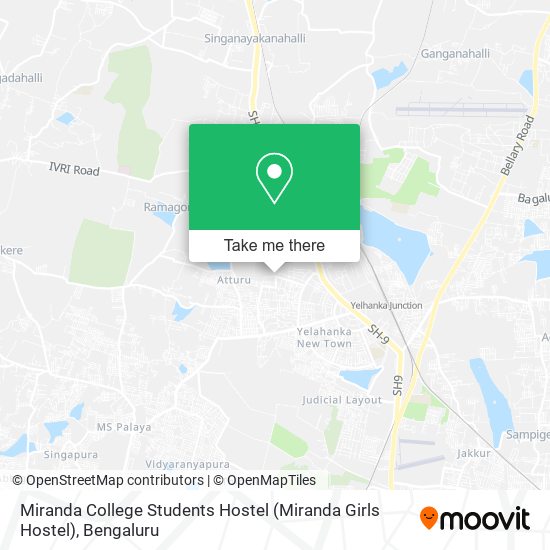 Miranda College Students Hostel (Miranda Girls Hostel) map