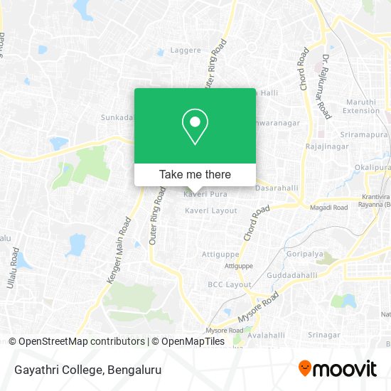 Gayathri College map
