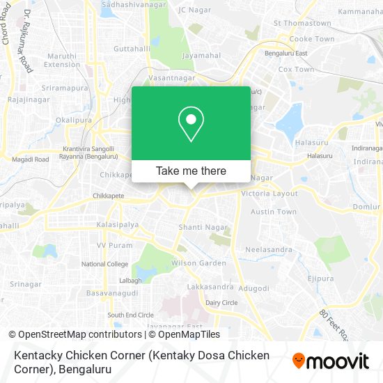Kentacky Chicken Corner (Kentaky Dosa Chicken Corner) map