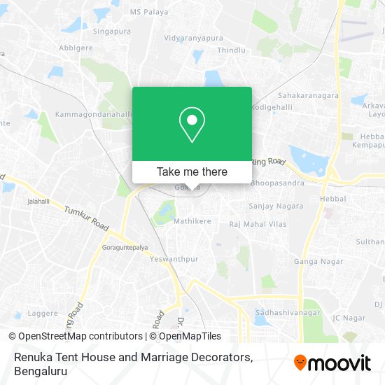 Renuka Tent House and Marriage Decorators map