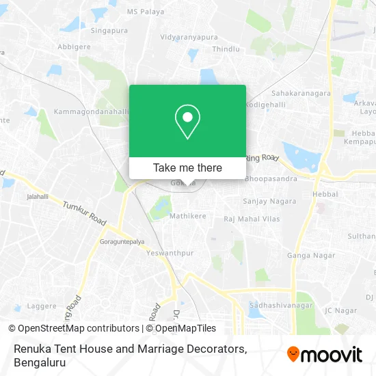 Renuka Tent House and Marriage Decorators map
