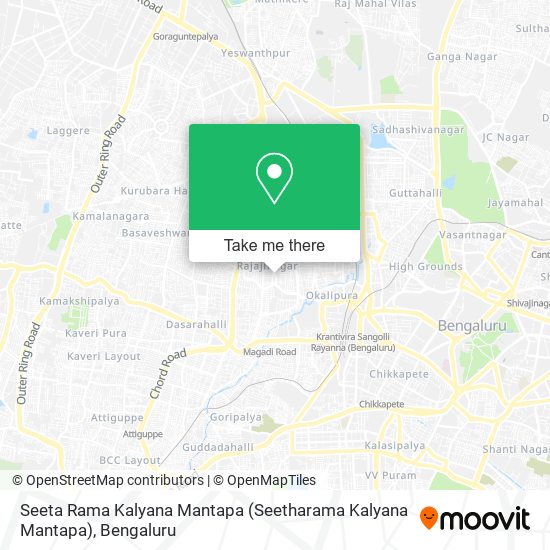 Seeta Rama Kalyana Mantapa (Seetharama Kalyana Mantapa) map