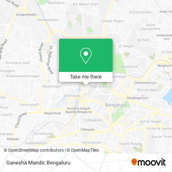 Ganesha Mandir map