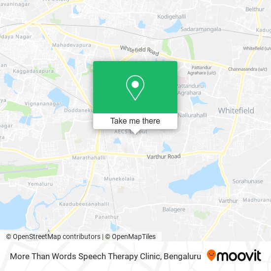 More Than Words Speech Therapy Clinic map