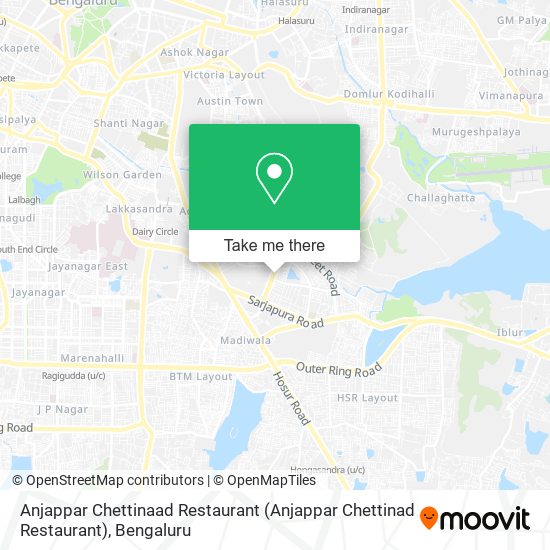 Anjappar Chettinaad Restaurant (Anjappar Chettinad Restaurant) map