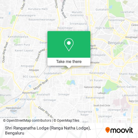 Shri Ranganatha Lodge (Ranga Natha Lodge) map