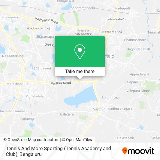 Tennis And More Sporting (Tennis Academy and Club) map