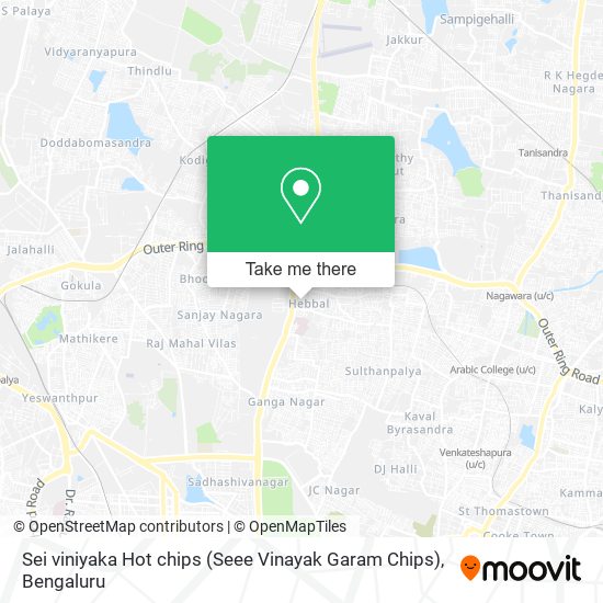 Sei viniyaka Hot chips (Seee Vinayak Garam Chips) map