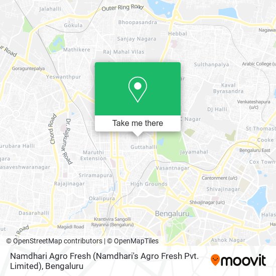 Namdhari Agro Fresh (Namdhari's Agro Fresh Pvt. Limited) map