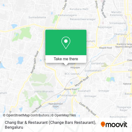 Chang Bar & Restaurant (Change Bars Restaurant) map