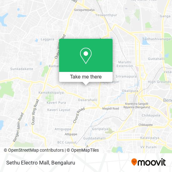 Sethu Electro Mall map