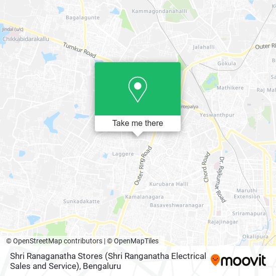 Shri Ranaganatha Stores (Shri Ranganatha Electrical Sales and Service) map