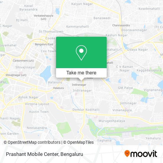 Prashant Mobile Center map