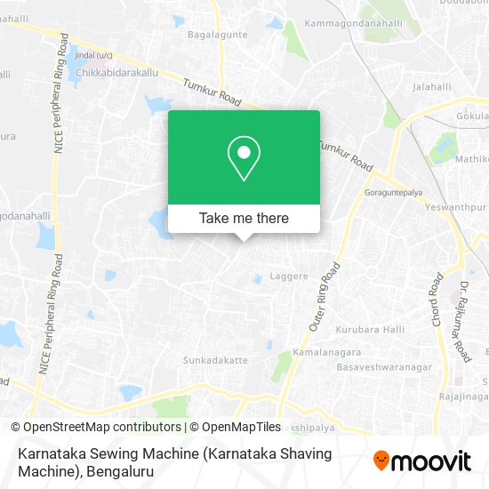 Karnataka Sewing Machine (Karnataka Shaving Machine) map