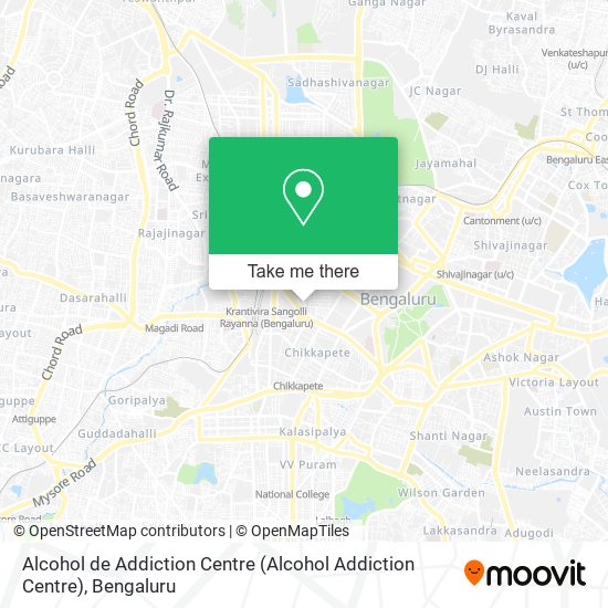 Alcohol de Addiction Centre map