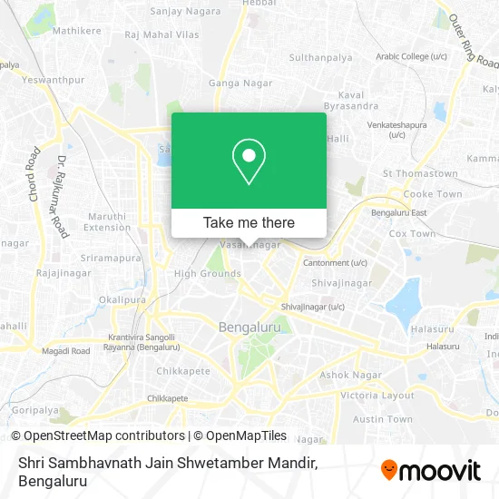 Shri Sambhavnath Jain Shwetamber Mandir map