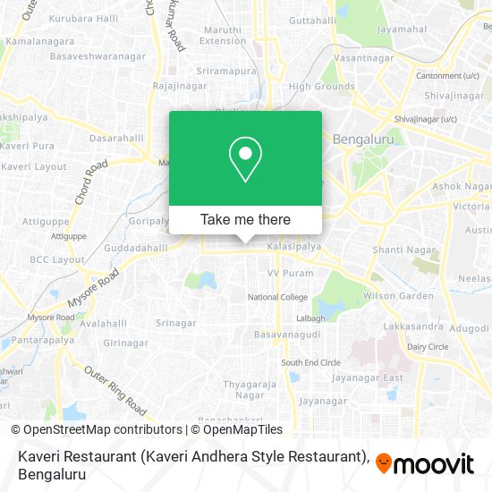 Kaveri Restaurant (Kaveri Andhera Style Restaurant) map