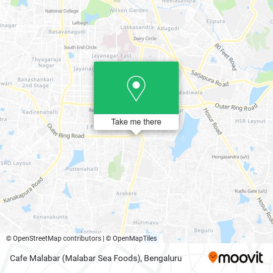 Cafe Malabar (Malabar Sea Foods) map
