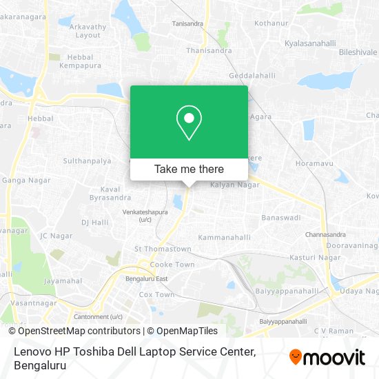 Lenovo HP Toshiba Dell Laptop Service Center map