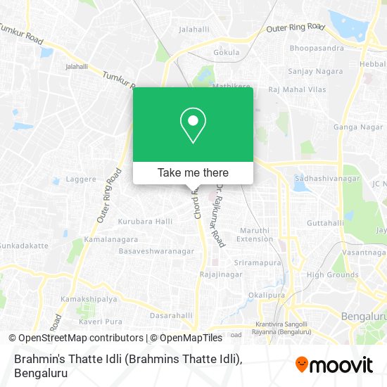 Brahmin's Thatte Idli (Brahmins Thatte Idli) map