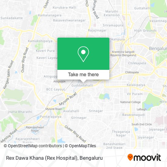Rex Dawa Khana (Rex Hospital) map