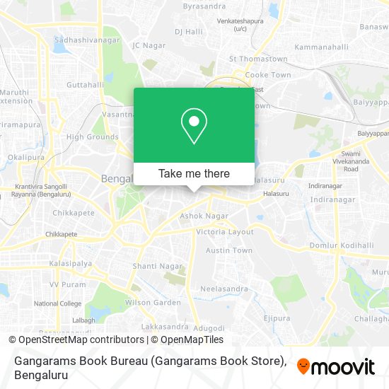 Gangarams Book Bureau (Gangarams Book Store) map
