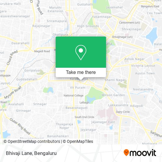 Bhivaji Lane map