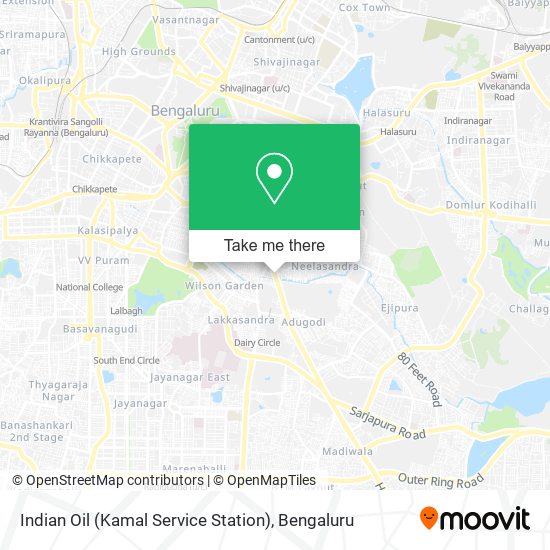 Indian Oil (Kamal Service Station) map