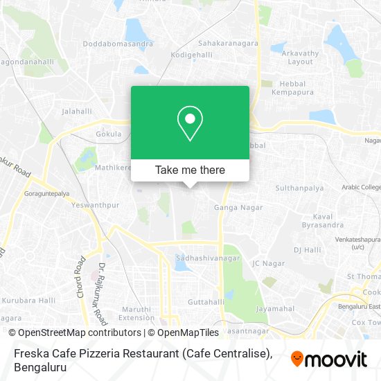 Freska Cafe Pizzeria Restaurant (Cafe Centralise) map