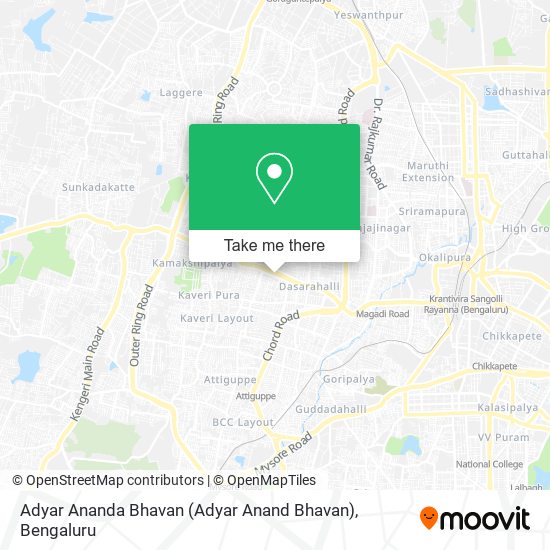 Adyar Ananda Bhavan (Adyar Anand Bhavan) map