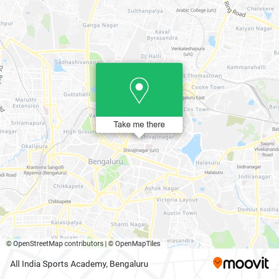 All India Sports Academy map