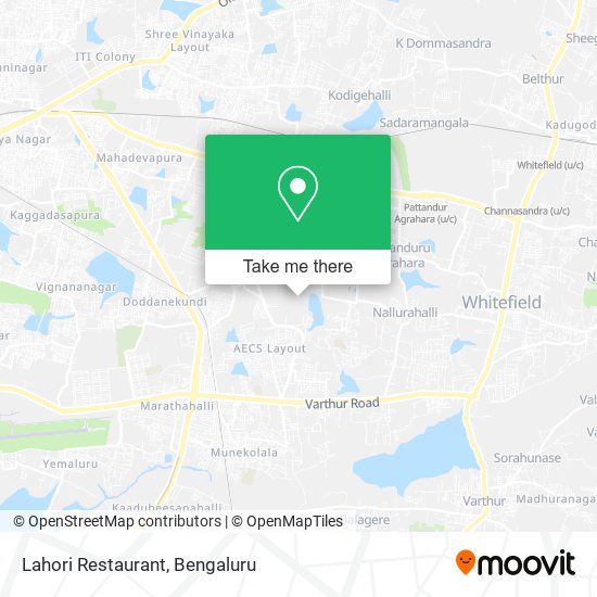 Lahori Restaurant map