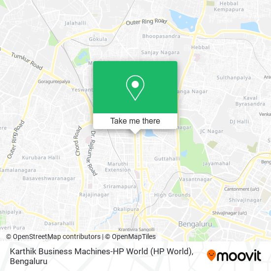 Karthik Business Machines-HP World map