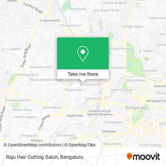 Raju Hair Cutting Salon map