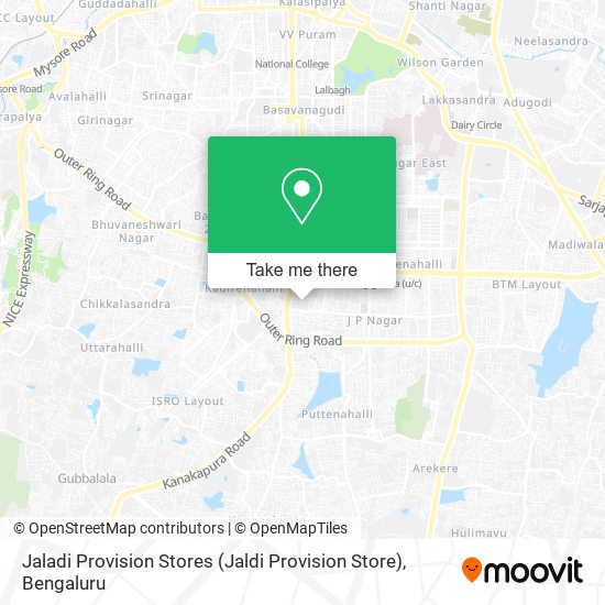 Jaladi Provision Stores (Jaldi Provision Store) map