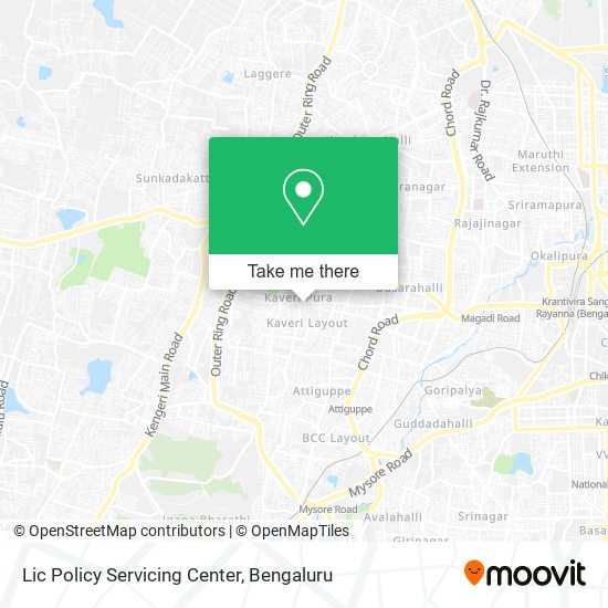 Lic Policy Servicing Center map