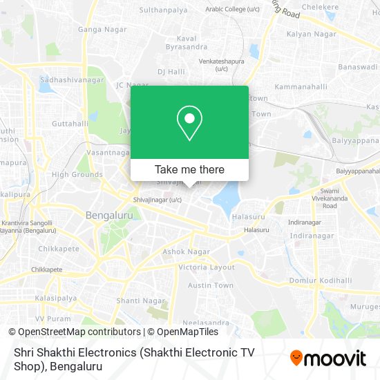 Shri Shakthi Electronics (Shakthi Electronic TV Shop) map