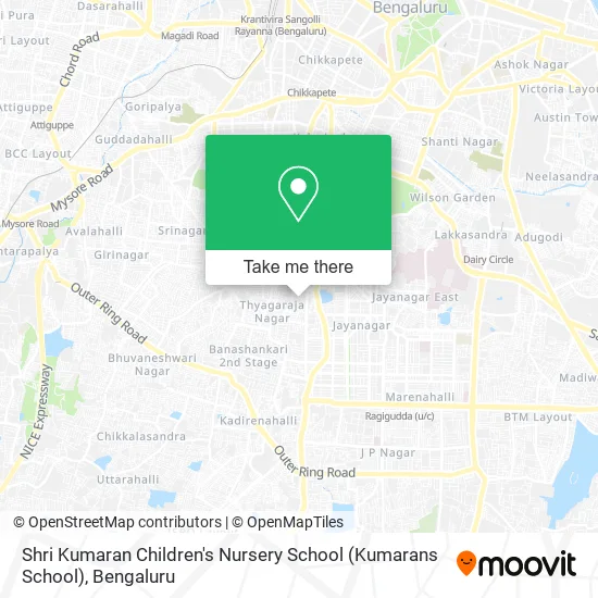 Shri Kumaran Children's Nursery School (Kumarans School) map