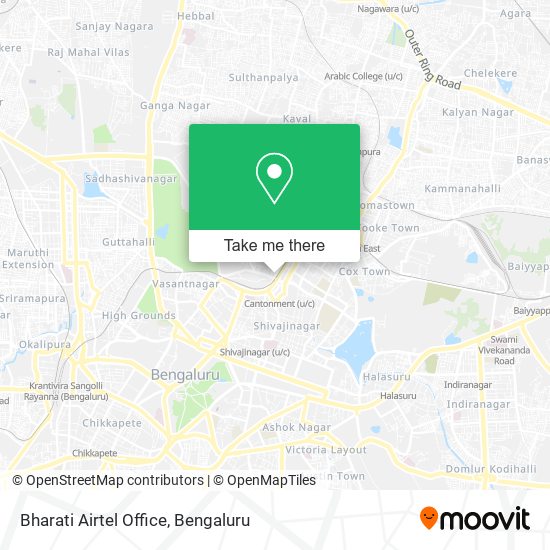 Bharati Airtel Office map