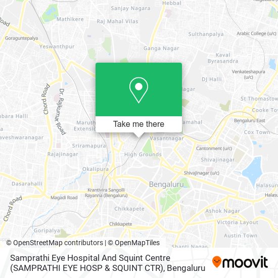 Samprathi Eye Hospital And Squint Centre (SAMPRATHI EYE HOSP & SQUINT CTR) map